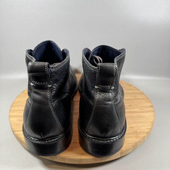 Cole Haan Grand.os Kennedy‎ Black Leather Chukka Boots Shoes C25717 Mens US 13 - Picture 4 of 8